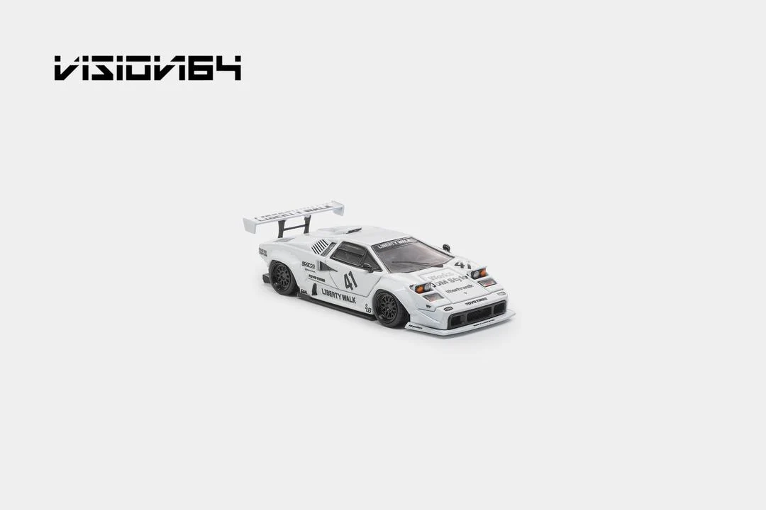 Vision64 Lamborghini Countach LB Works White - Image 2