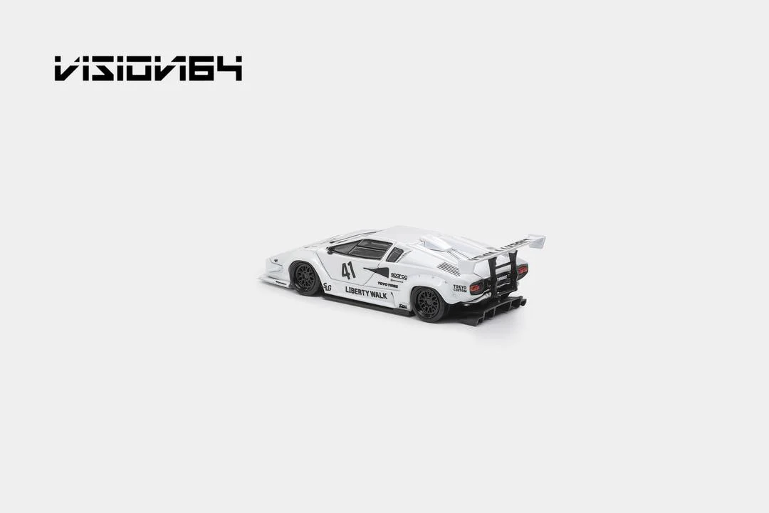 Vision64 Lamborghini Countach LB Works White - Image 3