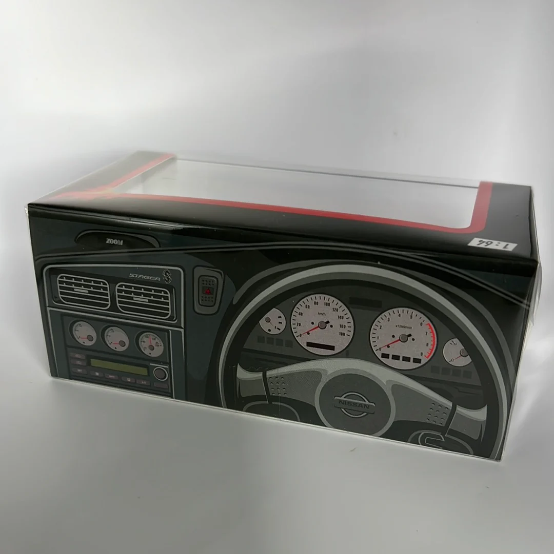 Zoom Model Nissan Stagea R34 Front End Silver - Image 5